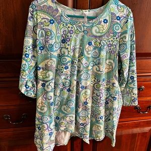 Lulu B Ladies Top Sz L